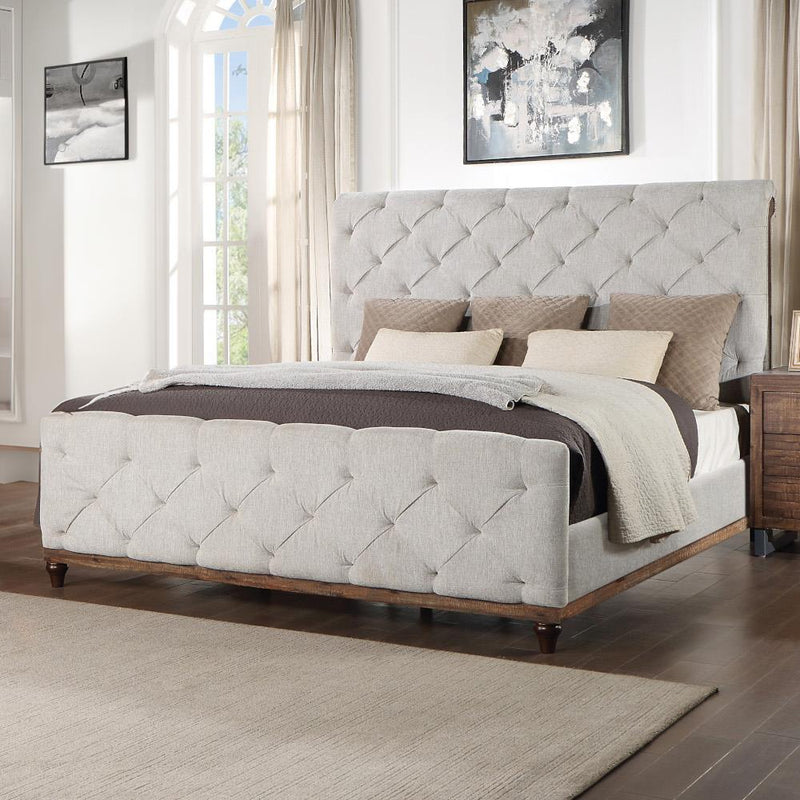Calgary Furniture Emporium Andria King Upholstered Panel Bed BD01290EK IMAGE 1