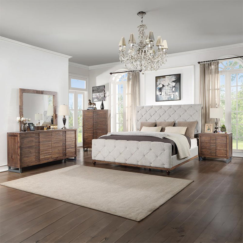 Calgary Furniture Emporium Andria King Upholstered Panel Bed BD01290EK IMAGE 6