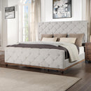 Calgary Furniture Emporium Andria Queen Upholstered Panel Bed BD01291Q IMAGE 1