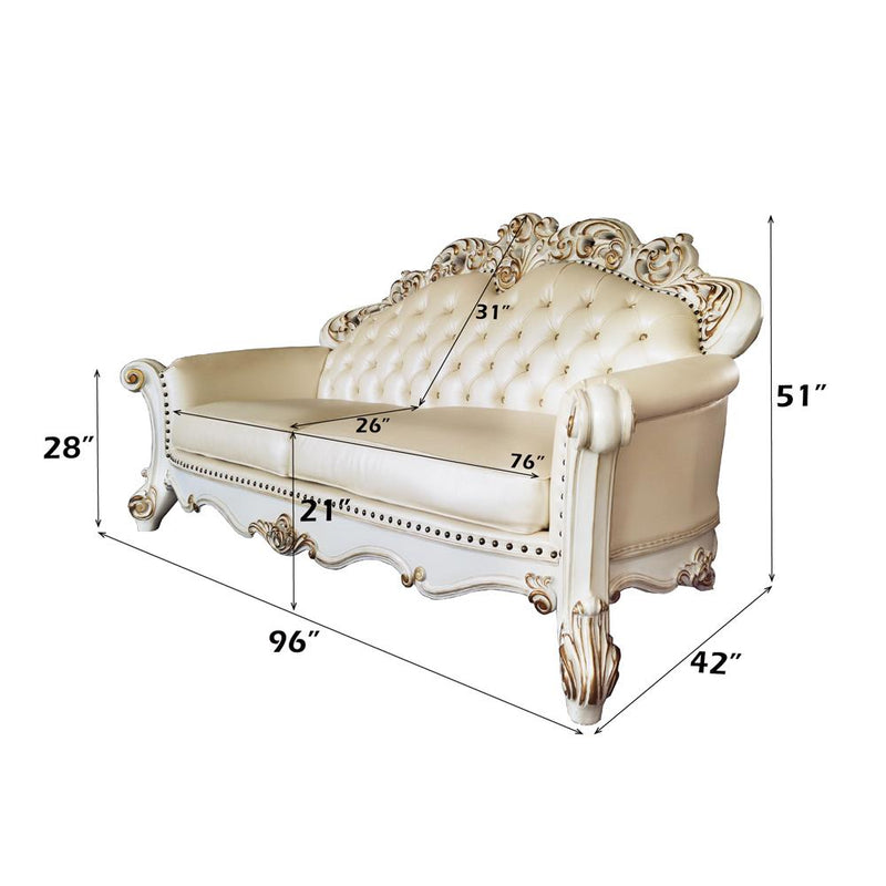 Calgary Furniture Emporium Vendome Stationary Polyurethane Sofa LV01324 IMAGE 8