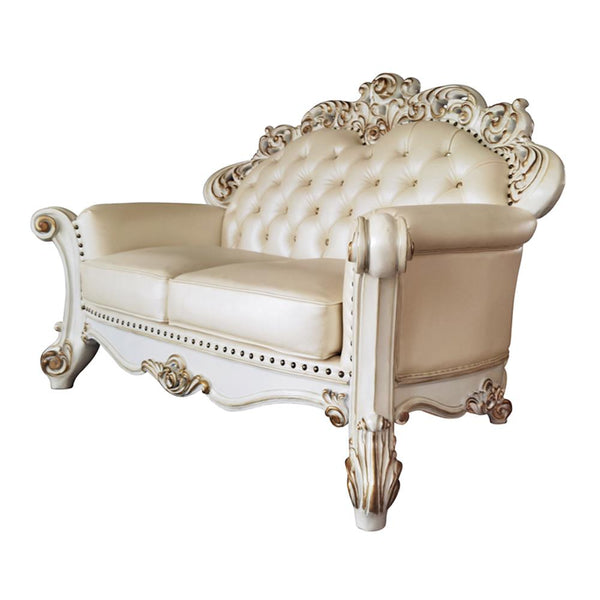 Calgary Furniture Emporium Vendome Stationary Polyurethane Loveseat LV01325 IMAGE 1