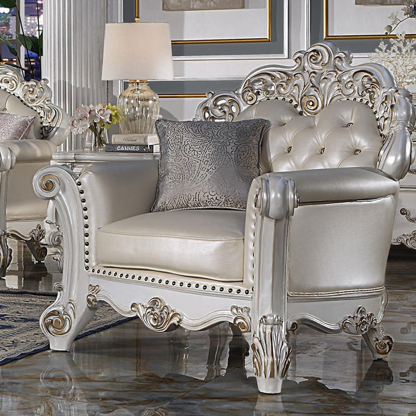 Calgary Furniture Emporium Vendome Stationary Polyurethane Chair LV01326 IMAGE 1