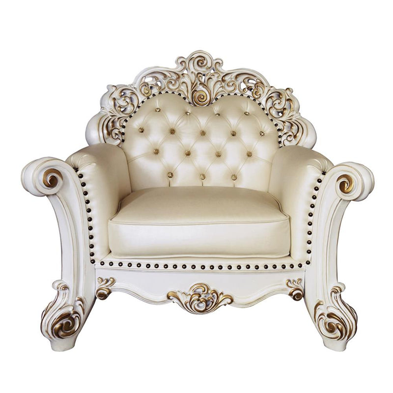 Calgary Furniture Emporium Vendome Stationary Polyurethane Chair LV01326 IMAGE 3