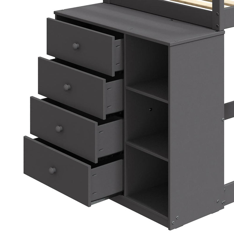 Calgary Furniture Emporium Kids Beds Bunk Bed BD01372 IMAGE 5