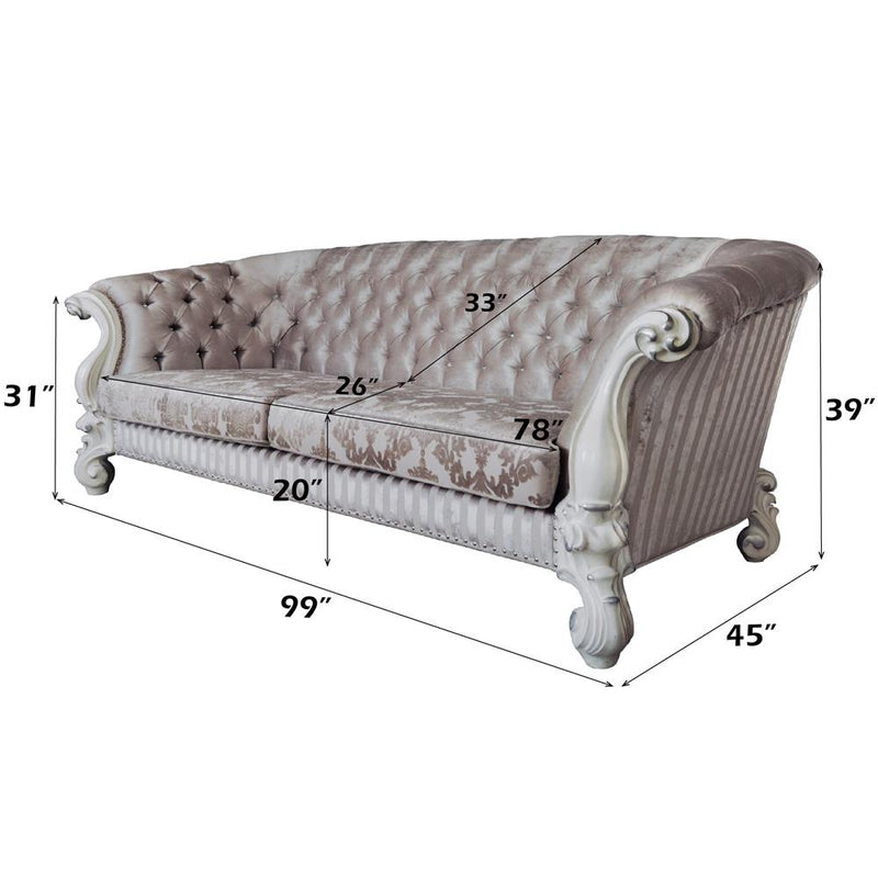 Calgary Furniture Emporium Versailles Stationary Fabric Sofa LV01394 IMAGE 6