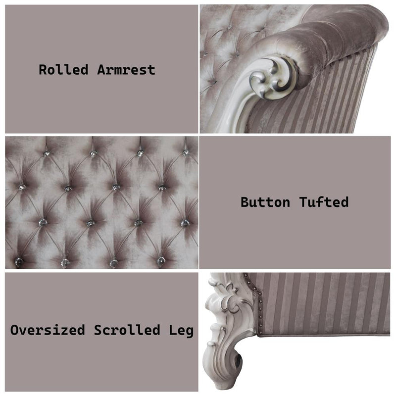 Calgary Furniture Emporium Versailles Stationary Fabric Sofa LV01394 IMAGE 7