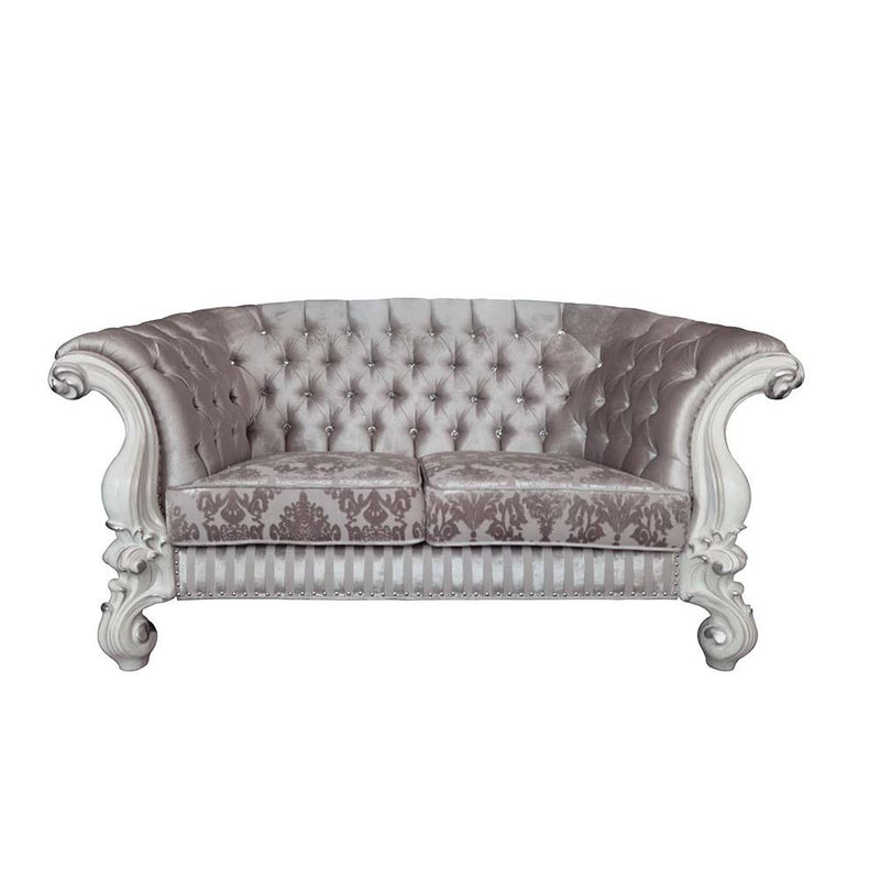 Calgary Furniture Emporium Versailles Stationary Fabric Loveseat LV01395 IMAGE 2