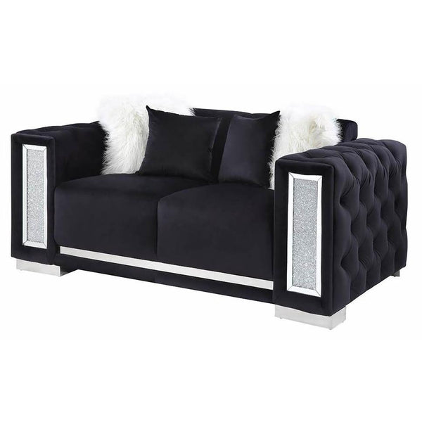 Calgary Furniture Emporium Trislar Stationary Fabric Loveseat LV01398 IMAGE 1