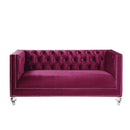 Calgary Furniture Emporium Heibero Stationary Fabric Loveseat LV01401 IMAGE 2