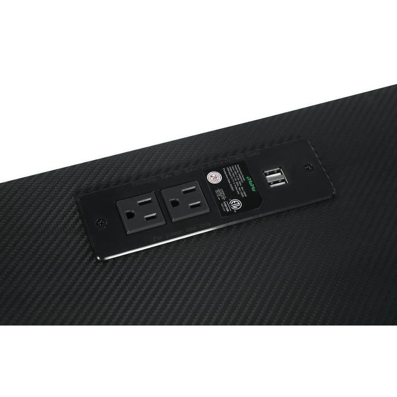 Coaster Furniture Jessie 801404 47-inch Writing Desk with Whiteboard and USB - Black IMAGE 7