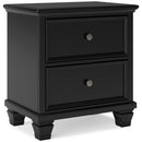  Signature Design by Ashley Lanolee B687-92 Two Drawer Night Stand IMAGE 1
