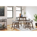  Signature Design by Ashley Lyncott D615-124 Upholstered Barstool IMAGE 10
