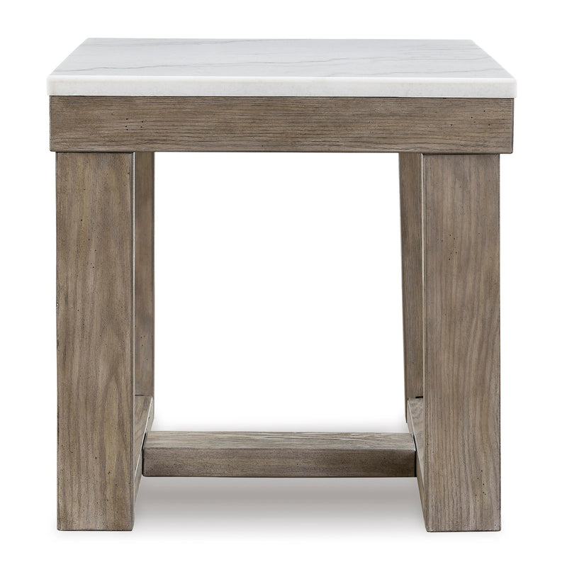  Signature Design by Ashley Loyaska T789-2 Square End Table IMAGE 2