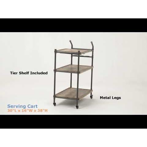 Calgary Furniture Emporium Kitchen Islands and Carts Carts AC00754 IMAGE 6