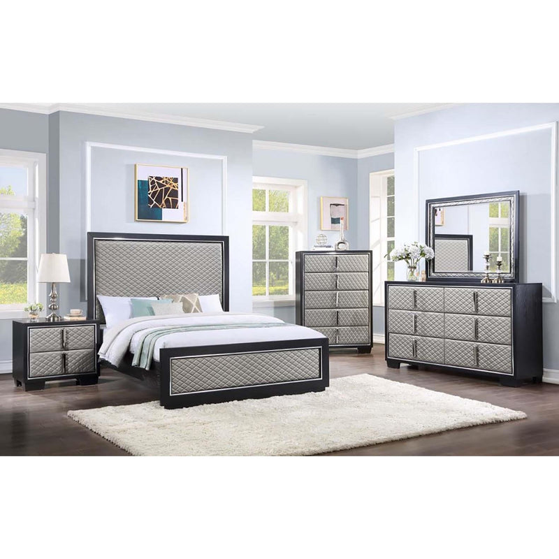 Calgary Furniture Emporium Nicola Queen Upholstered Panel Bed BD01427Q IMAGE 2