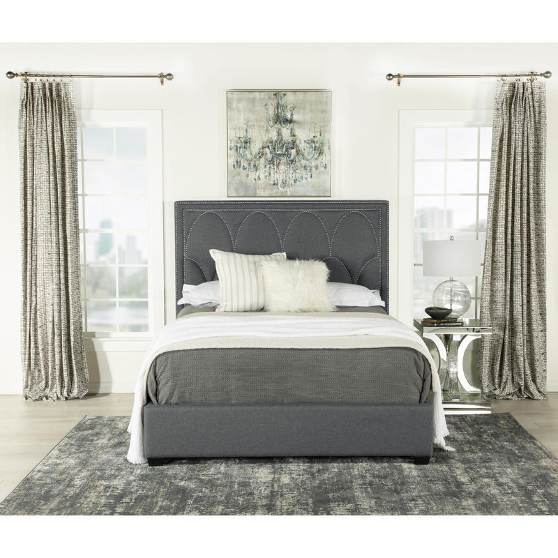 Coaster Furniture Bowfield 315900Q Upholstered Queen Panel Bed - Charcoal IMAGE 9