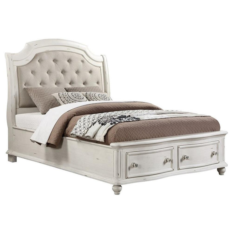 Calgary Furniture Emporium Jaqueline King Upholstered Panel Bed with Storage BD01432EK IMAGE 2