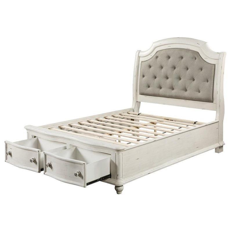 Calgary Furniture Emporium Jaqueline King Upholstered Panel Bed with Storage BD01432EK IMAGE 5