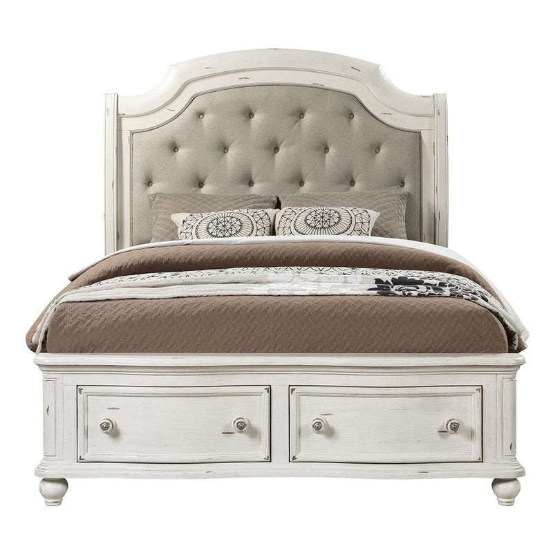 Calgary Furniture Emporium Jaqueline Queen Upholstered Panel Bed with Storage BD01433Q IMAGE 3