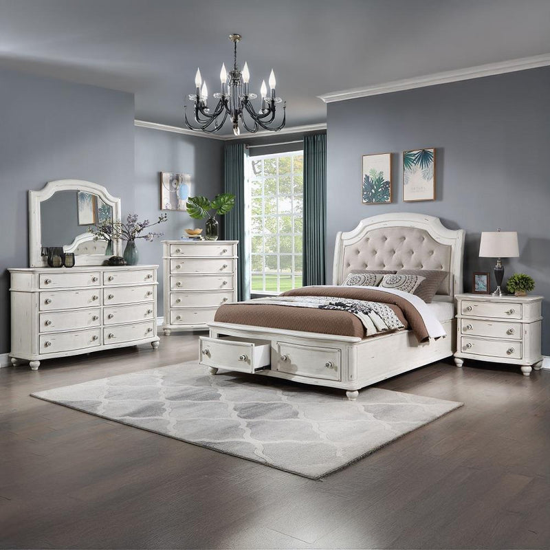 Calgary Furniture Emporium Jaqueline Queen Upholstered Panel Bed with Storage BD01433Q IMAGE 7