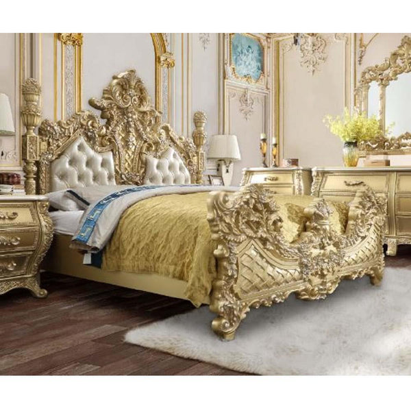 Calgary Furniture Emporium Cabriole King Upholstered Panel Bed BD01463EK IMAGE 1