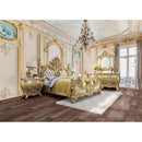 Calgary Furniture Emporium Cabriole King Upholstered Panel Bed BD01463EK IMAGE 2