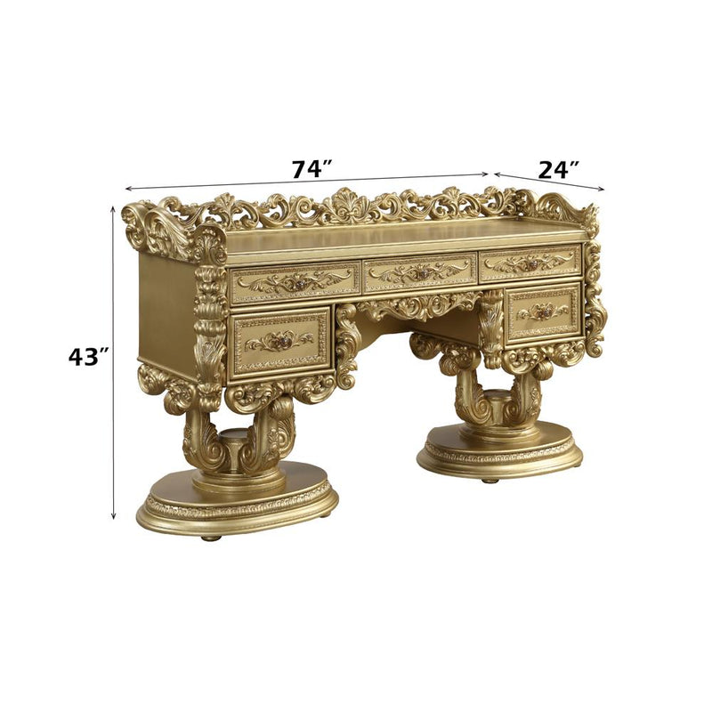 Calgary Furniture Emporium Bernadette 5-Drawer Vanity Table BD01477 IMAGE 8