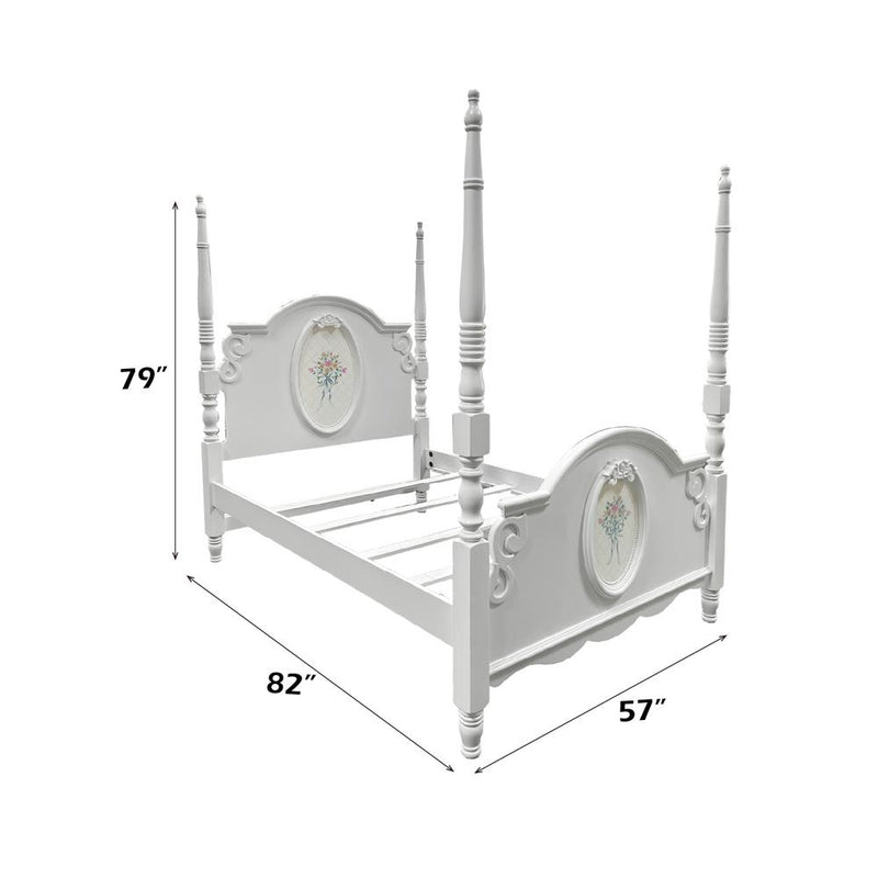 Calgary Furniture Emporium Flora Full Poster Bed BD01637F IMAGE 3