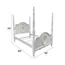 Calgary Furniture Emporium Flora Twin Poster Bed BD01638T IMAGE 3