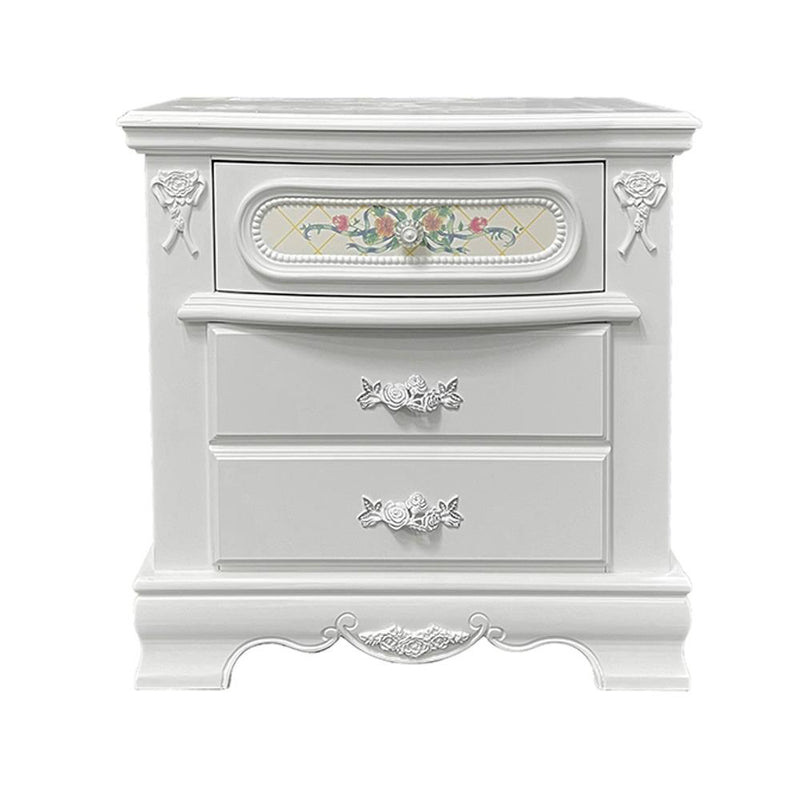 Calgary Furniture Emporium Flora 3-Drawer Nightstand BD01639 IMAGE 2