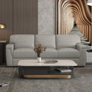 Calgary Furniture Emporium Cornelia Stationary Leather Sofa LV01296 IMAGE 1