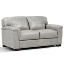 Calgary Furniture Emporium Cornelia Stationary Leather Loveseat LV01297 IMAGE 4