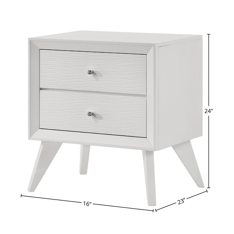 Calgary Furniture Emporium Cerys 2-Drawer Nightstand BD01559 IMAGE 6