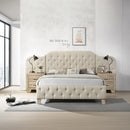 Calgary Furniture Emporium Ranallo Queen Upholstered Panel Bed BD01778Q IMAGE 5