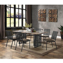 Calgary Furniture Emporium Zudora Dining Table with Pedestal Base DN01757 IMAGE 2