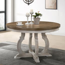 Calgary Furniture Emporium Round Cillin Dining Table with Pedestal Base DN01805 IMAGE 1