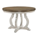 Calgary Furniture Emporium Round Cillin Dining Table with Pedestal Base DN01805 IMAGE 2