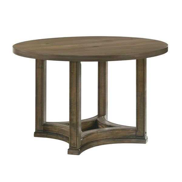 Calgary Furniture Emporium Round Parfield Dining Table with Pedestal Base DN01809 IMAGE 1
