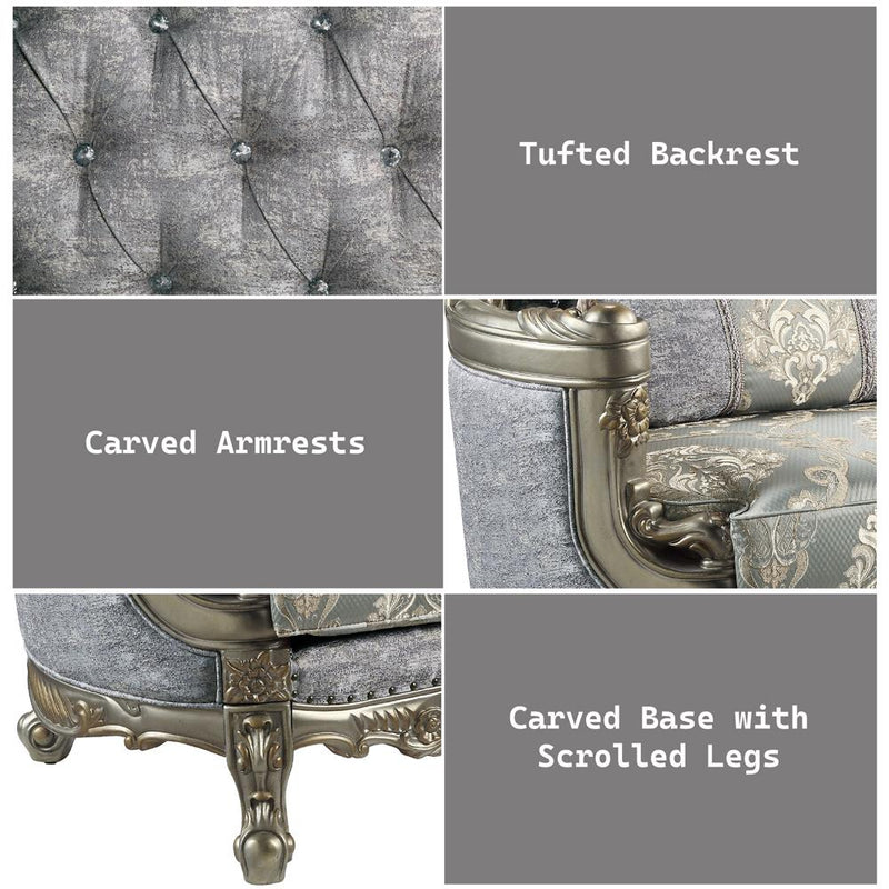 Calgary Furniture Emporium Miliani Stationary Fabric Chair LV01782 IMAGE 12