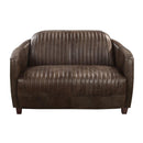 Calgary Furniture Emporium Brancaster Stationary Leather Loveseat LV01810 IMAGE 3