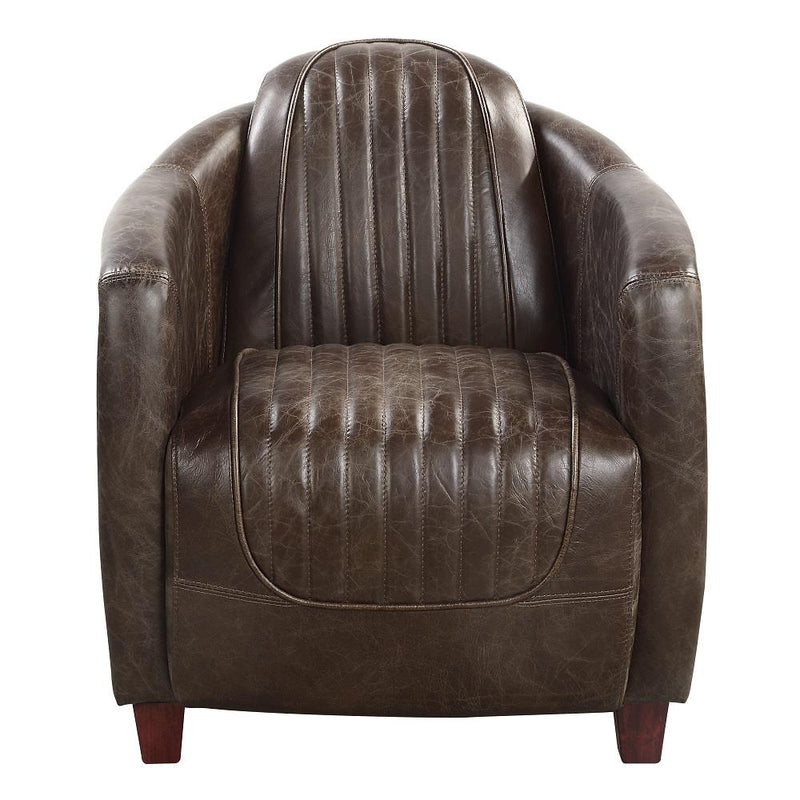 Calgary Furniture Emporium Brancaster Stationary Leather Chair LV01811 IMAGE 3