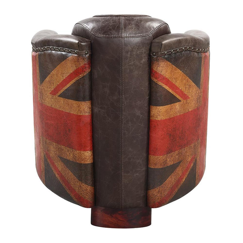 Calgary Furniture Emporium Brancaster Stationary Leather Chair LV01811 IMAGE 5