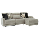 Signature Design by Ashley Colleyville 54405S13 3 pc Power Reclining Sectional with Chaise IMAGE 1