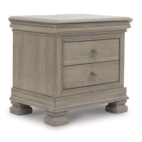  Signature Design by Ashley Lexorne B924-93 Three Drawer Night Stand IMAGE 1