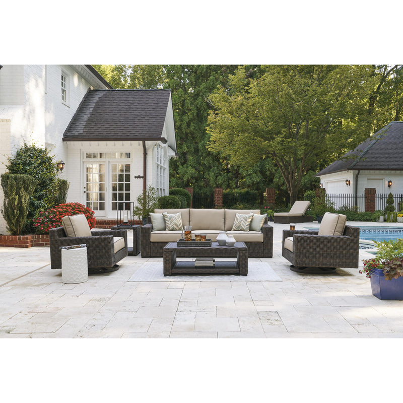  Signature Design by Ashley Coastline Bay P784-821 Swivel Lounge with Cushion IMAGE 12