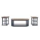  Signature Design by Ashley Landocken T402-13 Occasional Table Set IMAGE 2