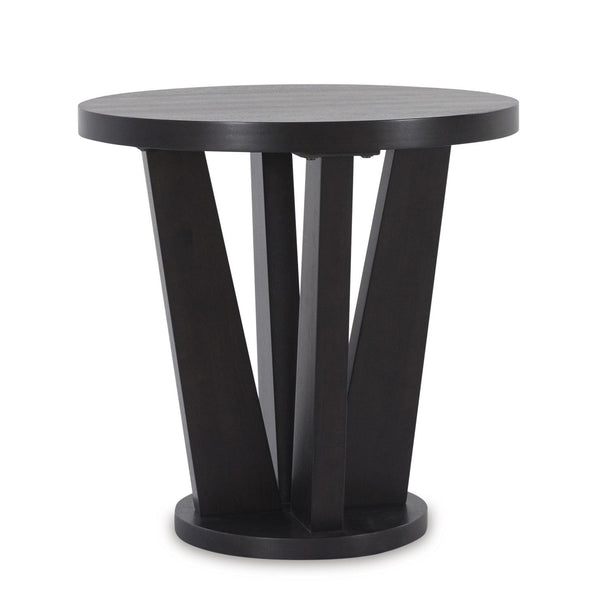  Signature Design by Ashley Chasinfield T458-6 Round End Table IMAGE 1