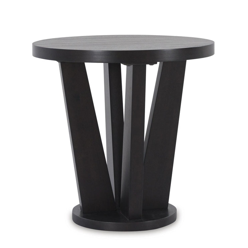  Signature Design by Ashley Chasinfield T458-6 Round End Table IMAGE 1