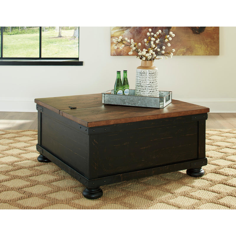 Signature Design by Ashley Valebeck T468T2 Coffee Table and 2 End Tables IMAGE 2