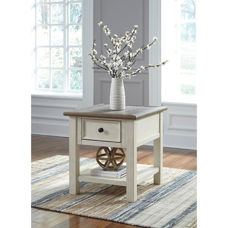  Signature Design by Ashley Bolanburg T637T1 Coffee Table with End Table and Chairside End Table IMAGE 5